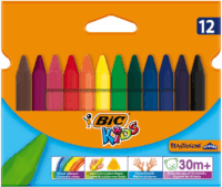 BIC Kids PlastiDecor Triangle Zsírkréta (12 db / csomag)