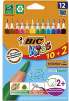 BIC Kids Evolution Triangle Színes ceruza készlet (12 db / csomag)