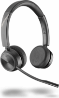 Plantronics Poly Savi 7220 Office Wireless Headset - Fekete