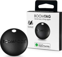 Boompods BoomTag bluetooth nyomkövetős kulcstartó - Fekete