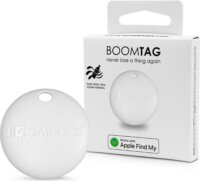 Boompods BoomTag bluetooth nyomkövetős kulcstartó - Fehér