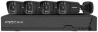 Foscam FNA108E-B4-2T BLACK PoE Kamera Rendszer készlet - Fekete (1x bázis / 4x Bullet kamera)
