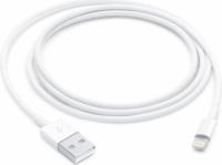 Apple USB Type-A apa - Lightning apa Adat és töltő kábel - Fehér (1m)