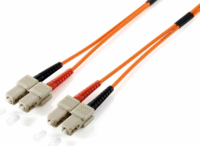 Equip 253335 optikai patch kábel SC Duplex 5m - Sárga