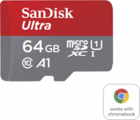Sandisk 64GB Ultra Chromebook microSDXC UHS-I U1 CL10 Memóriakártya