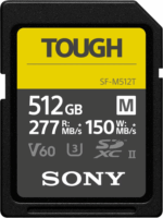 Sony 512GB Tough M SDXC UHS-II U3 V60 Memóriakártya