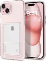 Spigen Crystal Slot Apple iPhone 15 Tok - Átlátszó