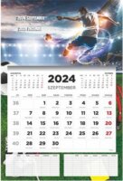 Toptimer 315 x 470mm 2024/2025 tanév Fali naptár - Focis