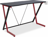 Urban Factory Ergo Gamer asztal - Fekete/Piros