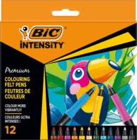 BIC Intensity 0.4mm Tűfilc készlet - Vegyes színek (12 db / csomag)