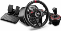 Thrustmaster T128 Shifter Pack Kormány, pedál, váltó - Fekete (PC/Xbox One/Xbox Series X|S)