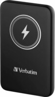 Verbatim Charge 'n' Go Mágneses wireless Power bank 10000mAh - Fekete