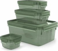 Tefal N1170610 Master Seal Eco Műanyag ételtároló készlet 0.2 L + 0.55 L + 1 L + 3.7 L (4 db)
