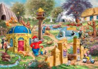 Schmidt Spiele Thomas Kinkade Studios Egy nap a Neustadt Állatkertben - 1000 darabos puzzle