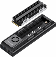 GrauGear G-M205-20G-F M.2 USB 3.2 Gen 2x2 Külső SSD ház - Fekete