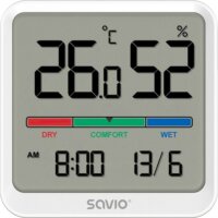 Savio CT-01/W hőmérséklet és páratartalom érzékelő