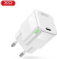 XO CE06 USB-C Hálózati töltő - Fehér (30W)