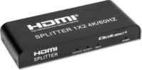Qoltec 51797 HDMI Splitter (1 PC - 2 Kijelző)