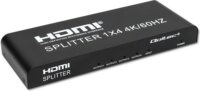 Qoltec 51799 HDMI Splitter (1 PC - 4 Kijelző)