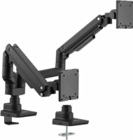 Equip 650182 17"-35" LCD TV/Monitor asztali tartó - Fekete (2 kijelző)