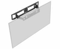 Iiyama MD-WM0001 55"-65" LCD TV/Monitor fali tartó - Fekete (1 kijelző)