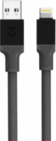 Tactical Fat Man USB Type-A apa - Lightning apa Töltőkábel - Szürke (1m)