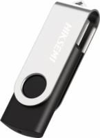 Hiksemi M200S Rotary USB Type-A 2.0 16GB Pendrive - Fekete/Ezüst