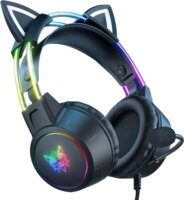 Onikuma X15 PRO Cicafüles Vezetéks Gaming Headset - Fekete