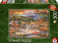 Schmidt Spiele Paradicsom a Kilimandzsárónál - 500 darabos puzzle