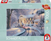 Schmidt Spiele Thomas Kinkade Studios: Gracelandi karácsony - 1000 darabos puzzle