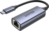 Unitek U1323A USB Type-C apa - RJ45 Gigabit Ethernet anya Adapter