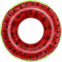 Ramiz Úszógumi Görögdinnye mintás - 116 x 88 cm