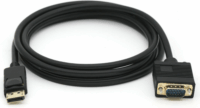 Equip 119338 DisplayPort - VGA Kábel 2m - Fekete