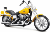 Maisto Harley Davidson 2001 FXDWG Dyna Wide Glide Motorbicikli modell (1:18)
