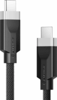 Alogic Fusion USB-A apa - USB-C apa 3.2 Adat és Töltőkábel - Fekete (2m)