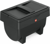 Hailo ÖkoMini S 4L literes műanyag szemetes - Fekete