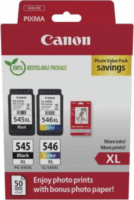 Canon PG-545XL/CL-546XL Eredeti Tintapatron Multipack + Fotópapír