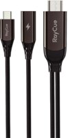 RayCue YG-CB109-2M USB Type-C - HDMI 2.1 Kábel 2m - Fekete