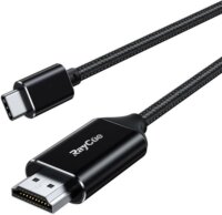 RayCue JL-CB108-2M USB Type-C - HDMI 2.1 Kábel 2m - Fekete