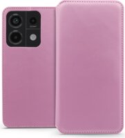 Haffner Dual Pocket Xiaomi Redmi Note 13 Pro 5G / Poco X6 5G Flip Tok - Rózsaszín