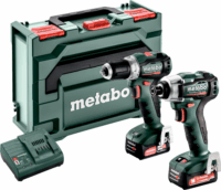 Metabo Combo Set 2.7.3 12V BL Akkumulátoros Fúró-csavarozó + Ütvecsavarozó készlet +2x Akku +Töltő