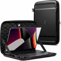 Spigen Rugged Armor Pro 14" Notebook táska - Fekete