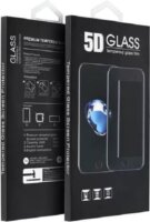 Samsung Galaxy S24 Ultra 5D Full Glue hajlított edzett üveg kijelzővédő - Fekete