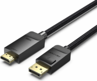 Vention HFKBJ DisplayPort 1.2 - HDMI 1.4 Kábel 5m - Fekete