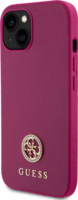 Guess 4G Strass Metal Logo Apple iPhone 15 Tok - Pink