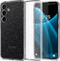 Spigen Liquid Crystal Glitter Samsung Galaxy S24 Crystal Quartz Tok - Átlátszó
