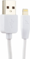 HOCO X1 USB-A apa - Lightning apa 2.0 iPhone töltőkábel - Fehér (3m)