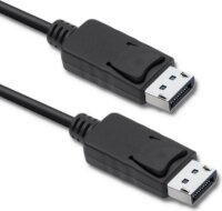 Quoltec 50372 DisplayPort 1.2 - DisplayPort 1.2 Kábel 1.5m - Fekete