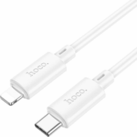 HOCO X88 USB-C apa - Lightning apa 2.0 Adat és töltőkábel - Fehér (1m)