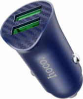 HOCO Z39 2x USB-A Autós töltő - Kék (18W)